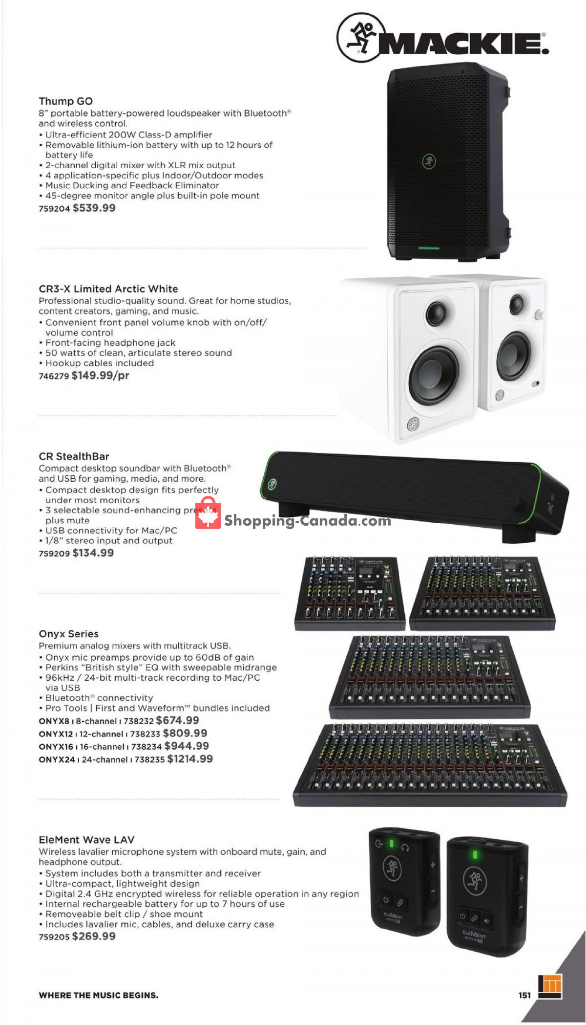 Long & McQuade flyer from Friday October 8, 2021 to Sunday July 31, 2022 - page 151