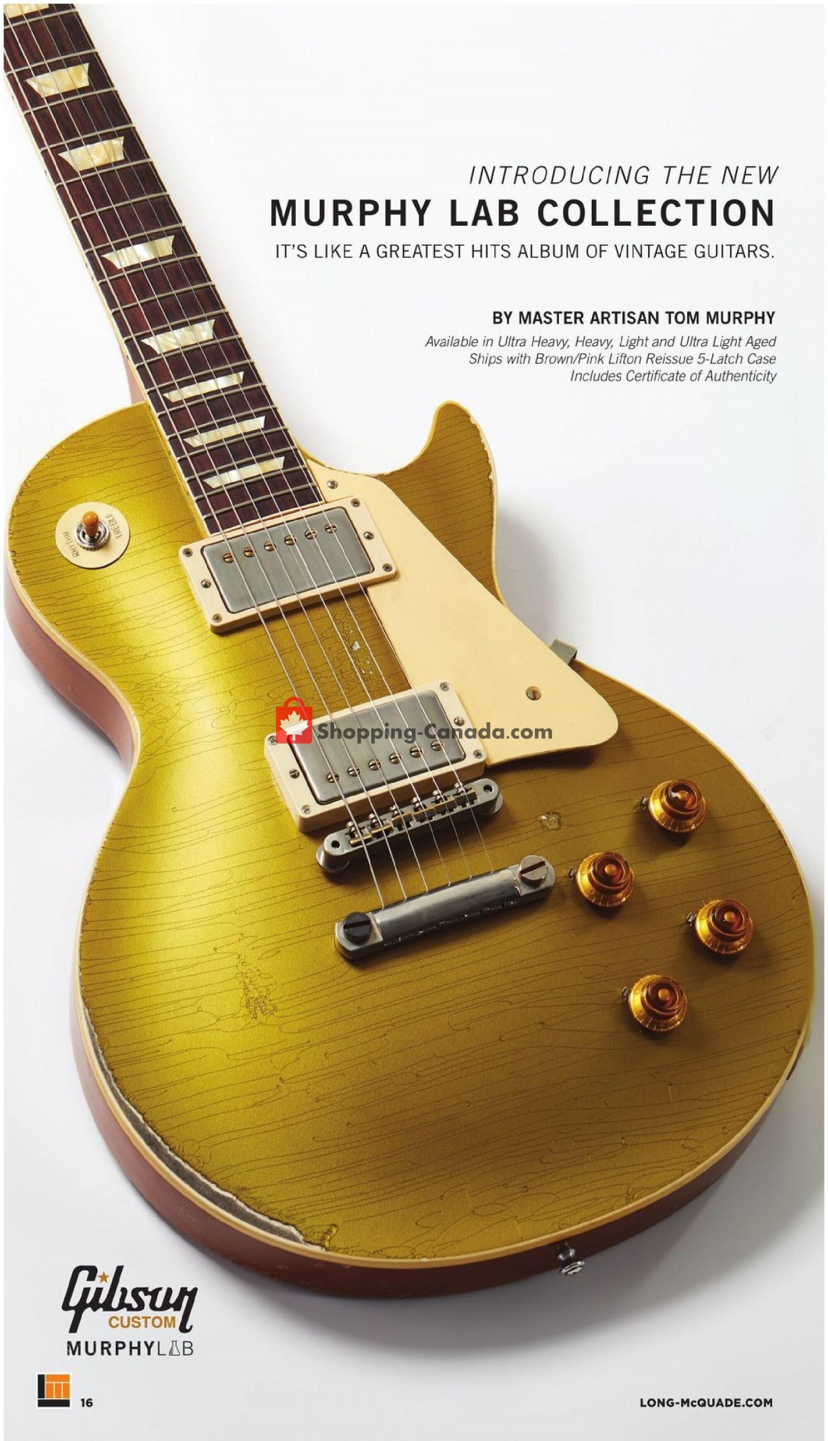 Long & McQuade flyer from Friday October 8, 2021 to Sunday July 31, 2022 - page 16