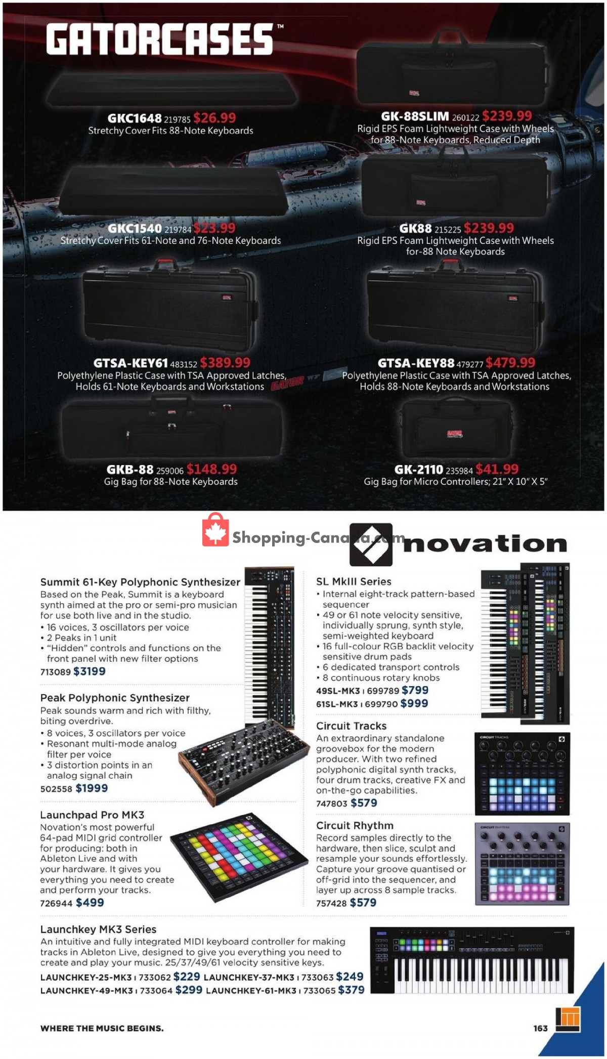 Long & McQuade flyer from Friday October 8, 2021 to Sunday July 31, 2022 - page 163