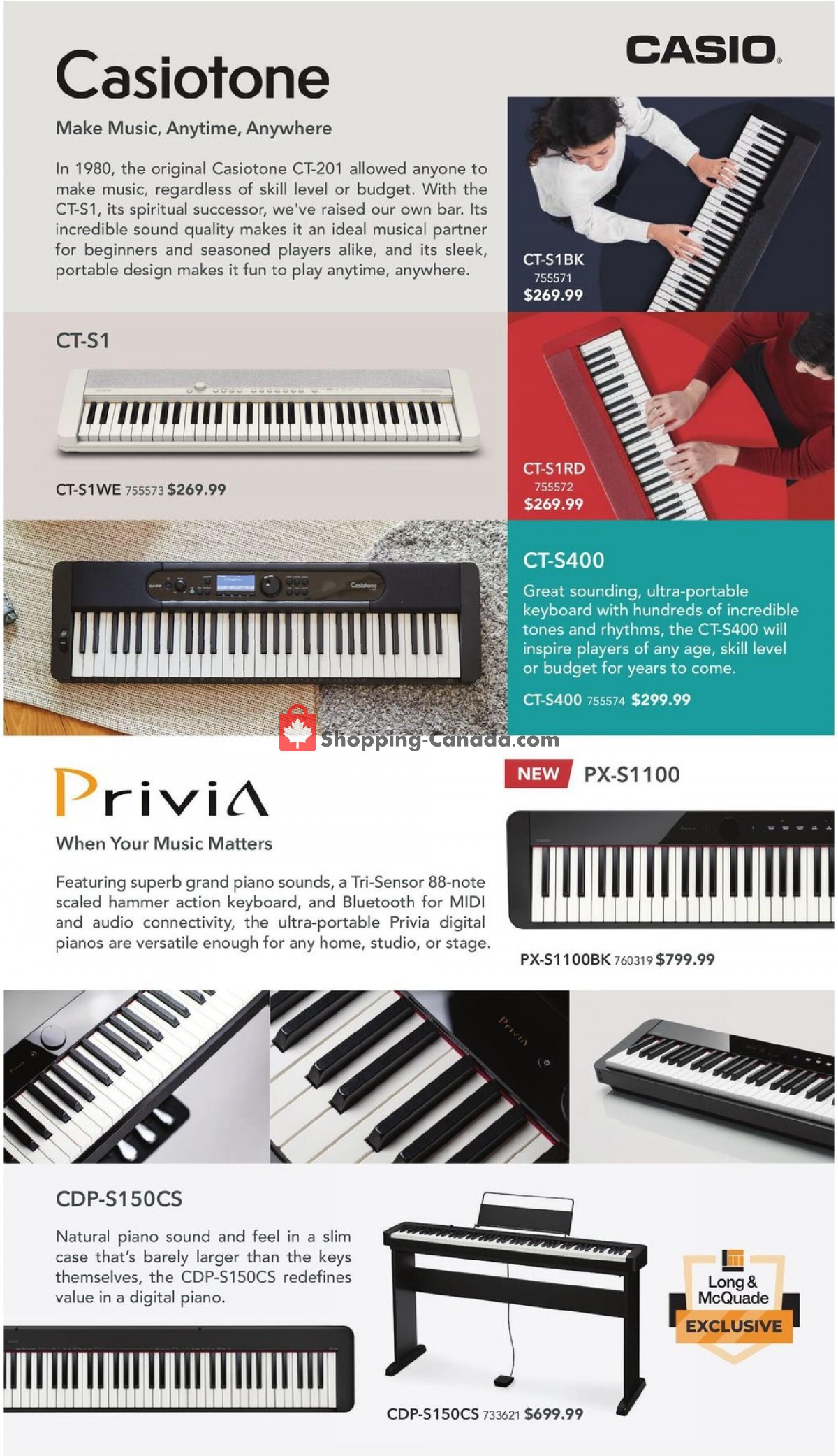 Long & McQuade flyer from Friday October 8, 2021 to Sunday July 31, 2022 - page 174