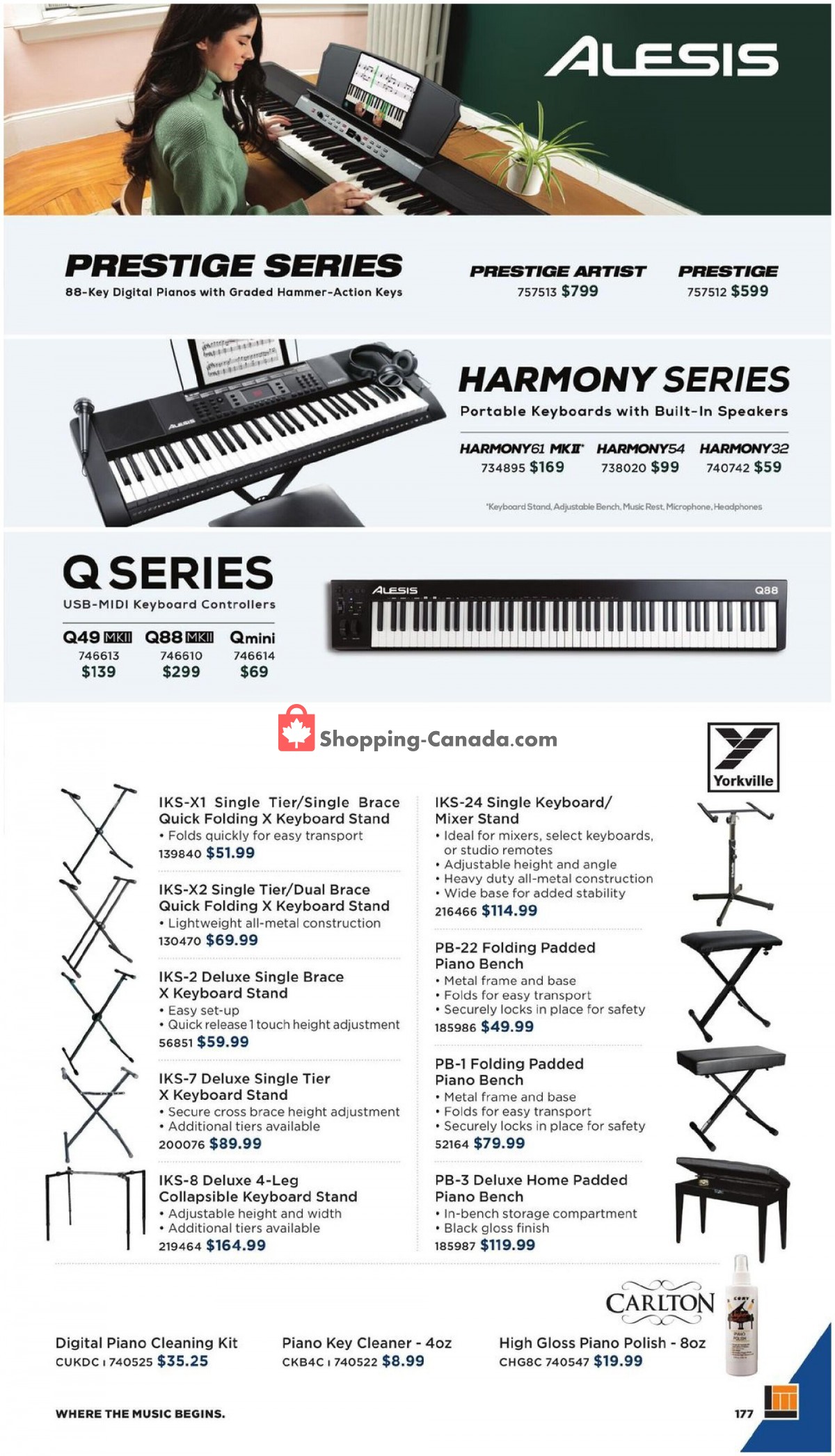 Long & McQuade flyer from Friday October 8, 2021 to Sunday July 31, 2022 - page 177