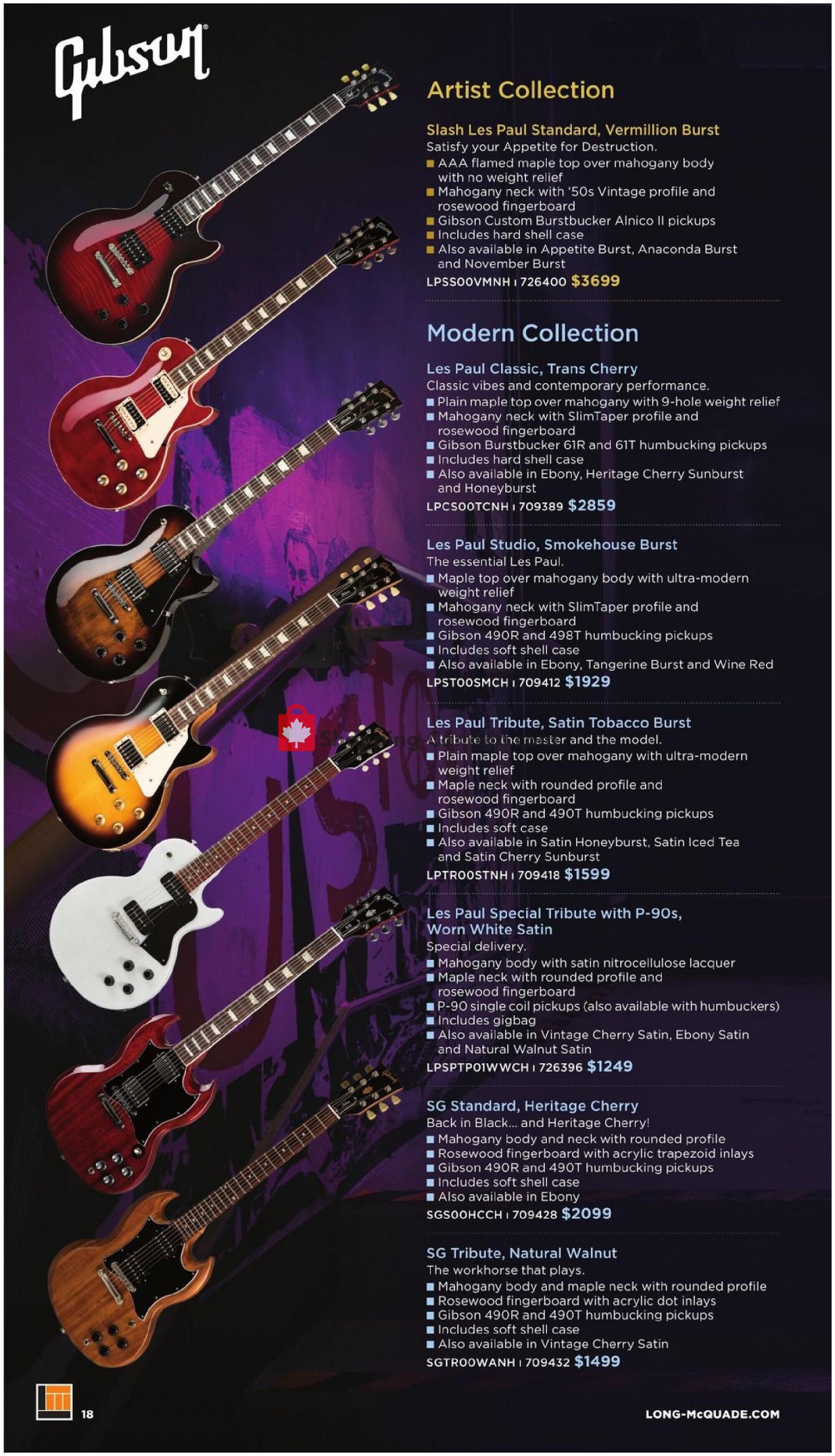 Long & McQuade flyer from Friday October 8, 2021 to Sunday July 31, 2022 - page 18