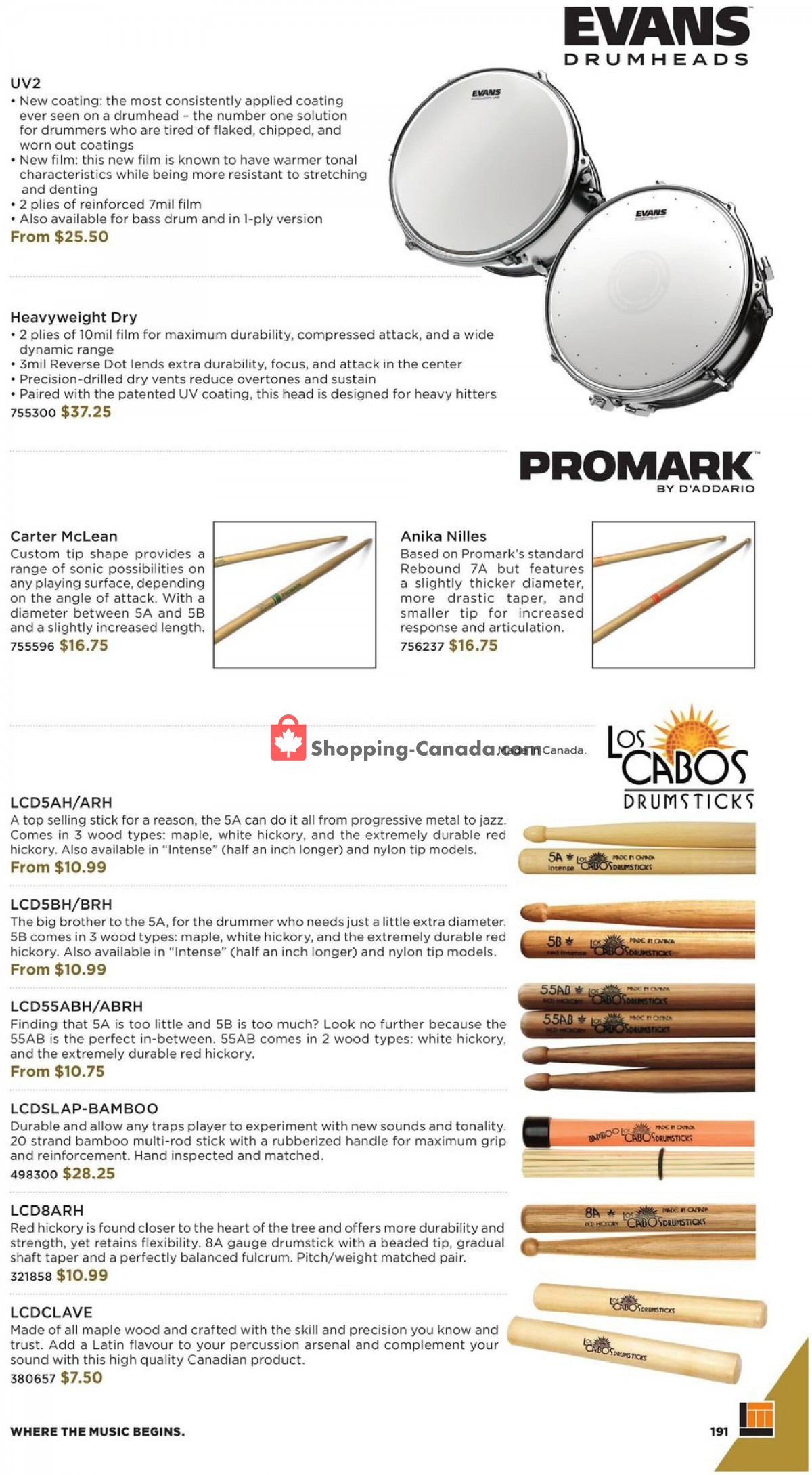 Long & McQuade flyer from Friday October 8, 2021 to Sunday July 31, 2022 - page 191