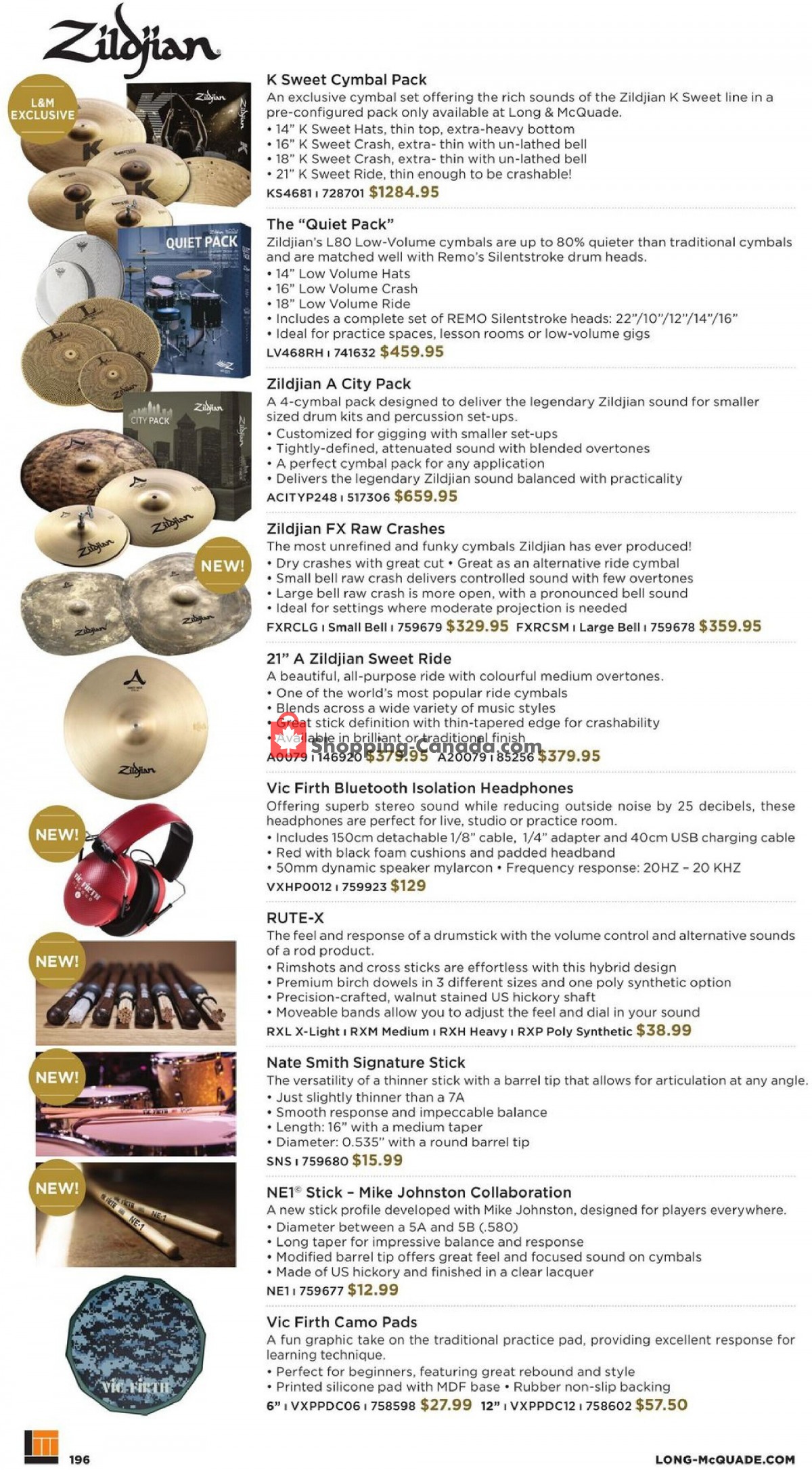 Long & McQuade flyer from Friday October 8, 2021 to Sunday July 31, 2022 - page 196