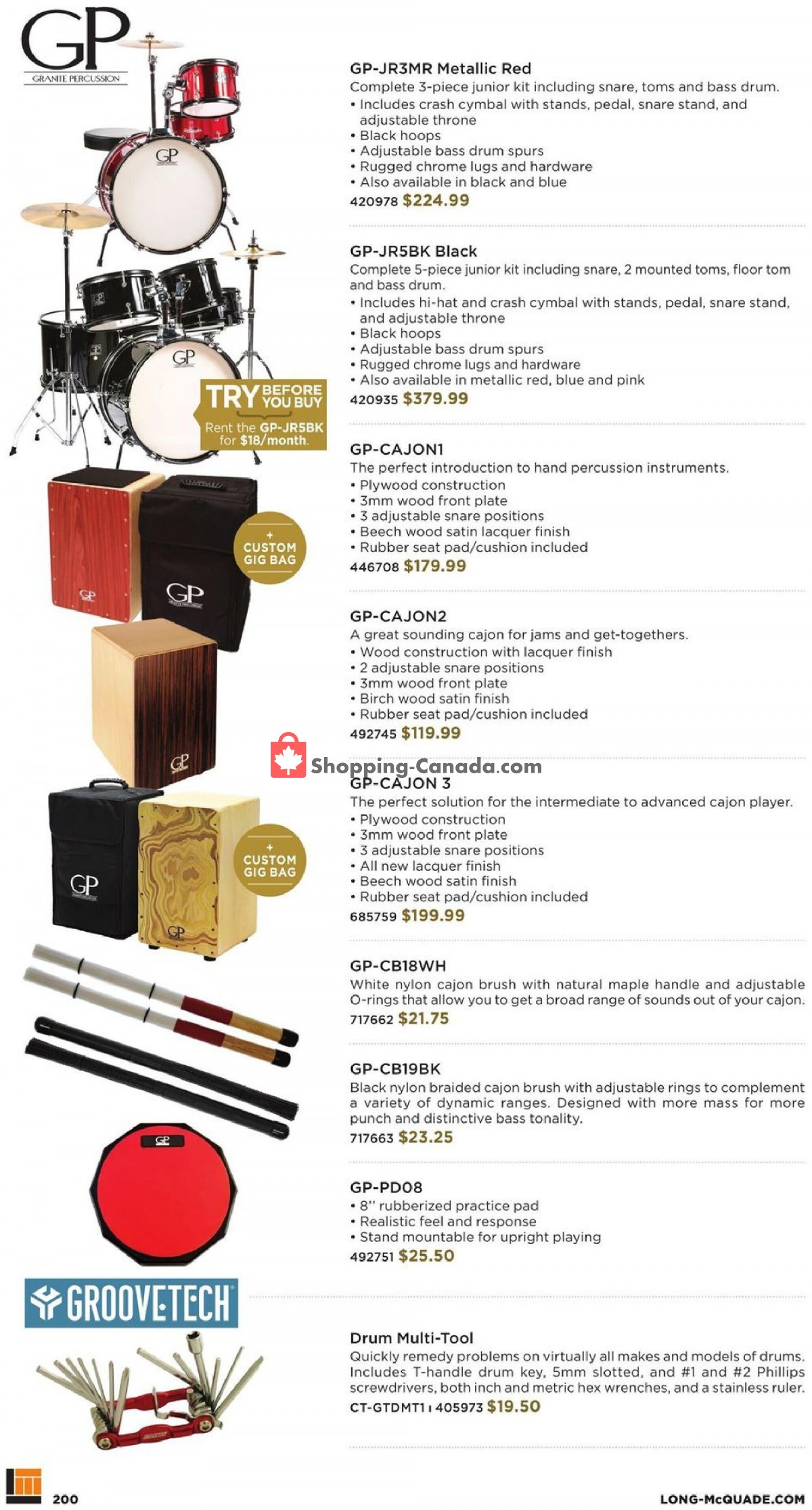 Long & McQuade flyer from Friday October 8, 2021 to Sunday July 31, 2022 - page 200