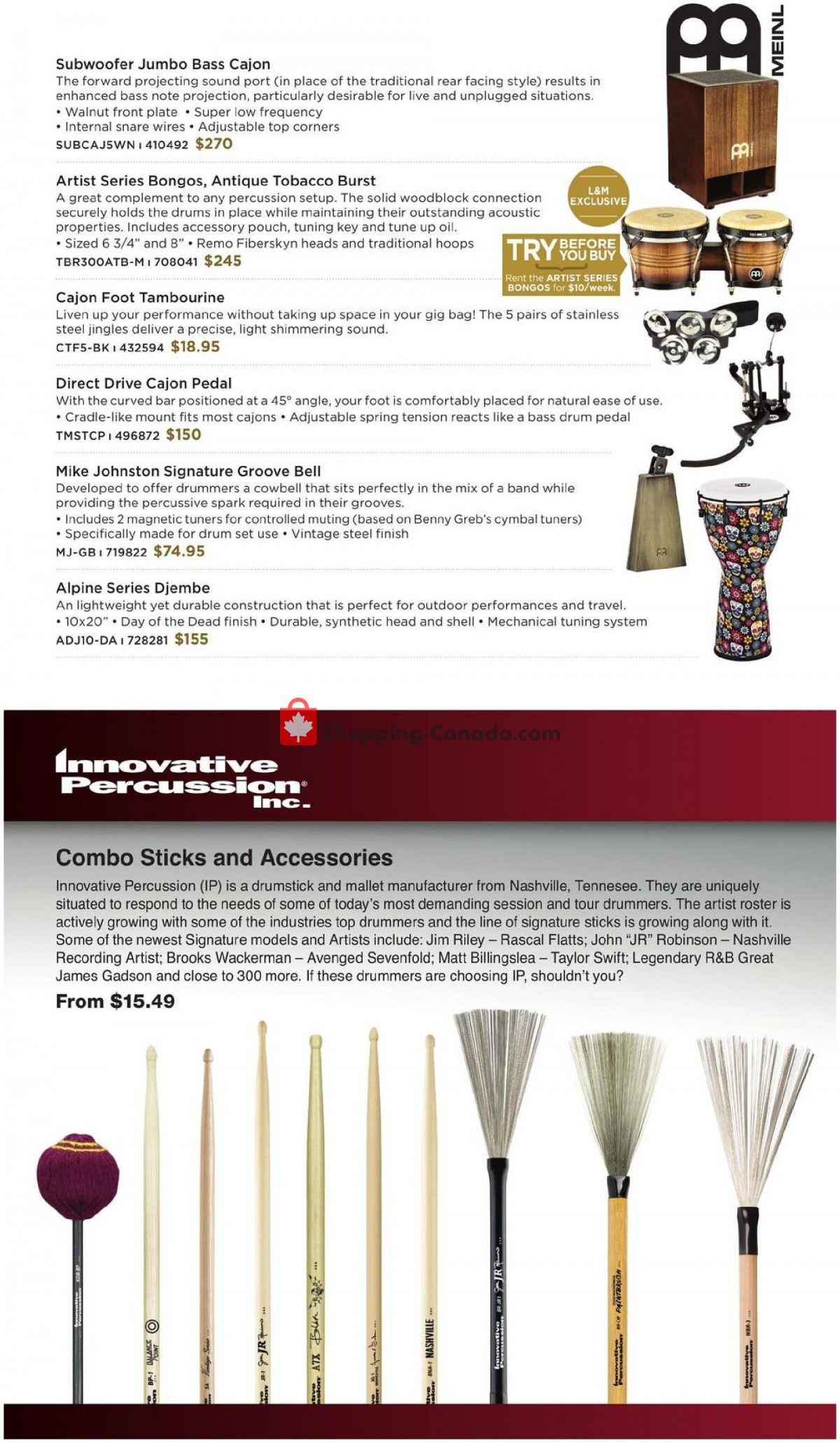 Long & McQuade flyer from Friday October 8, 2021 to Sunday July 31, 2022 - page 201