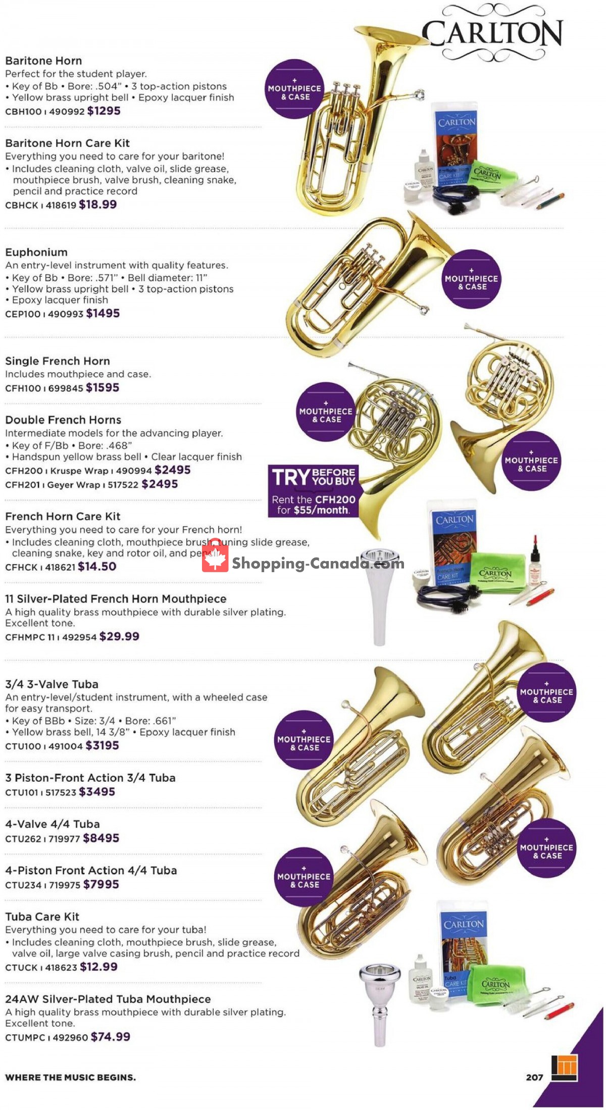 Long & McQuade flyer from Friday October 8, 2021 to Sunday July 31, 2022 - page 207