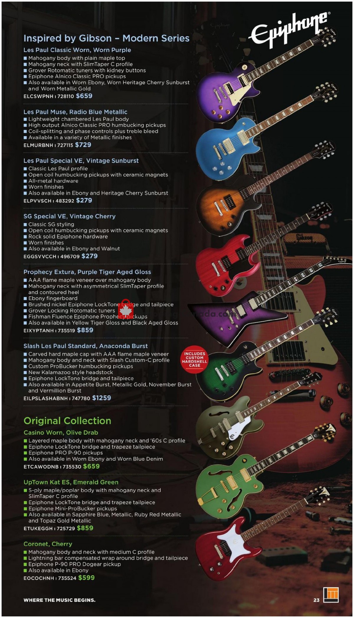 Long & McQuade flyer from Friday October 8, 2021 to Sunday July 31, 2022 - page 23