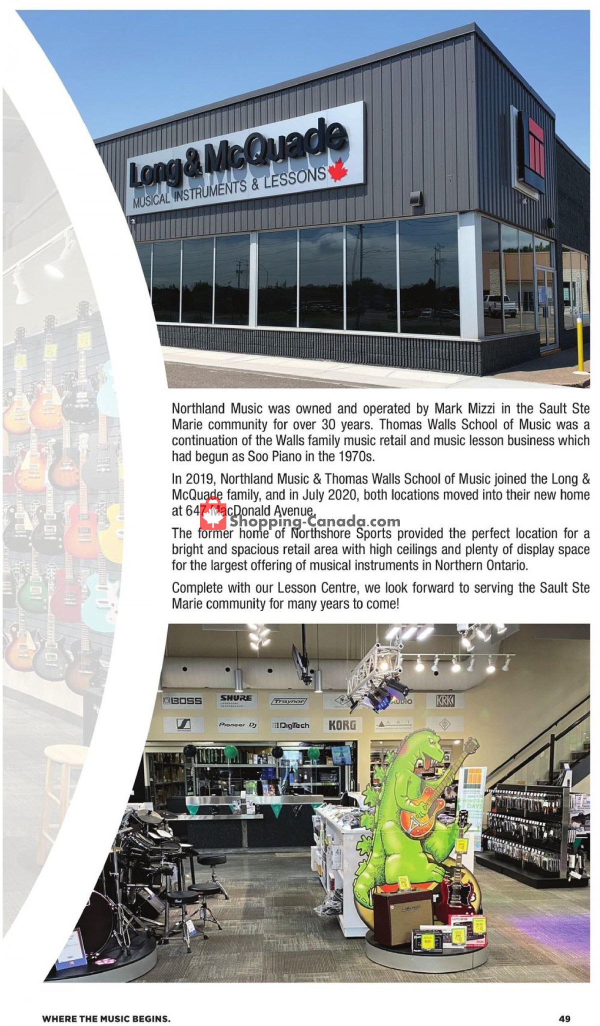 Long & McQuade flyer from Friday October 8, 2021 to Sunday July 31, 2022 - page 49