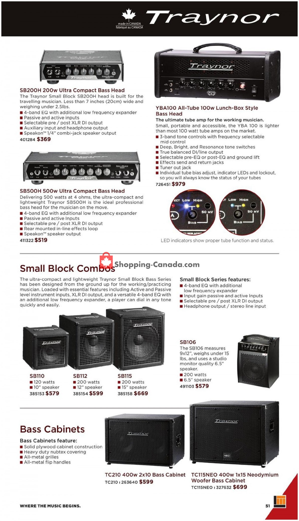 Long & McQuade flyer from Friday October 8, 2021 to Sunday July 31, 2022 - page 51