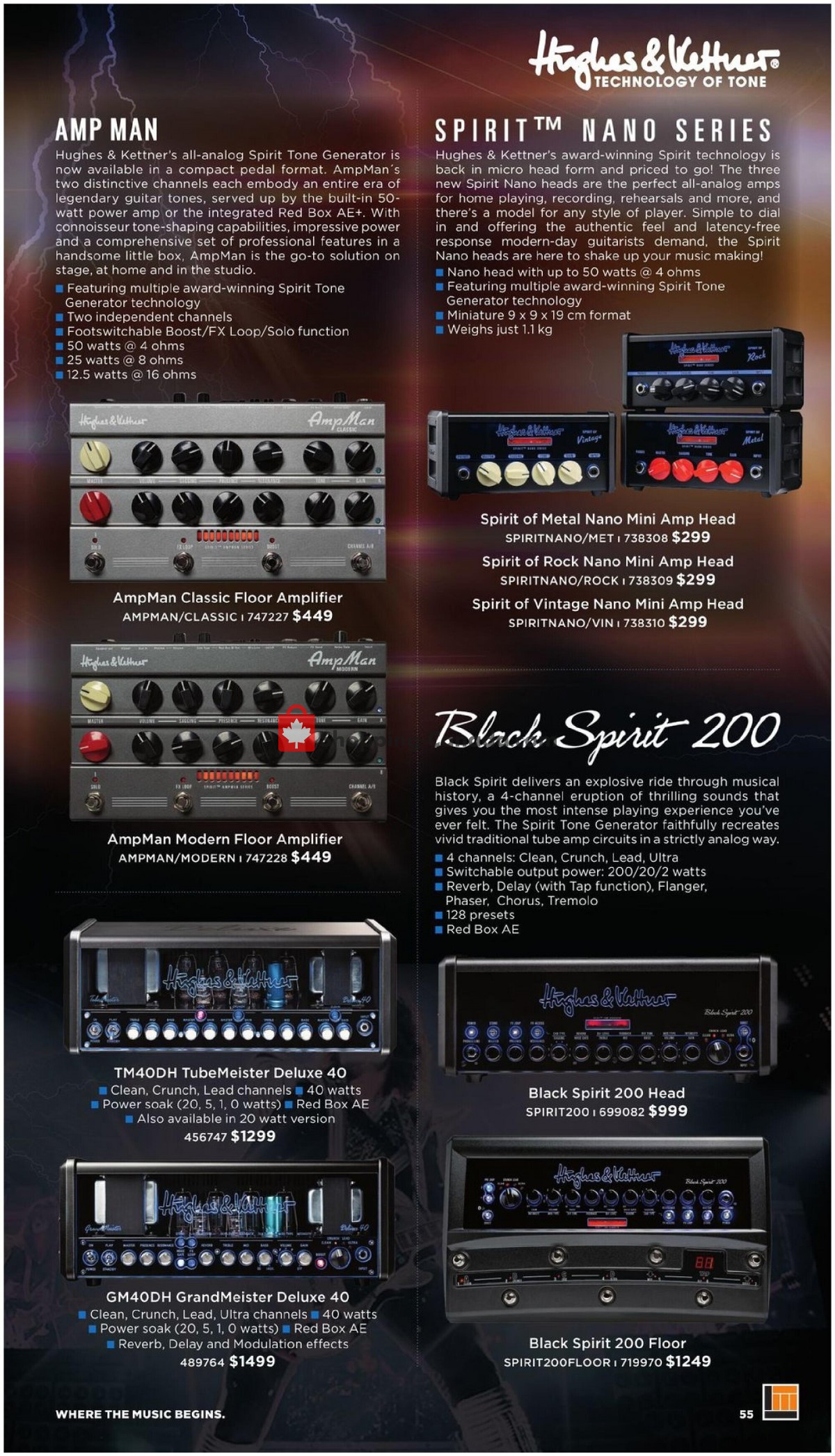 Long & McQuade flyer from Friday October 8, 2021 to Sunday July 31, 2022 - page 55