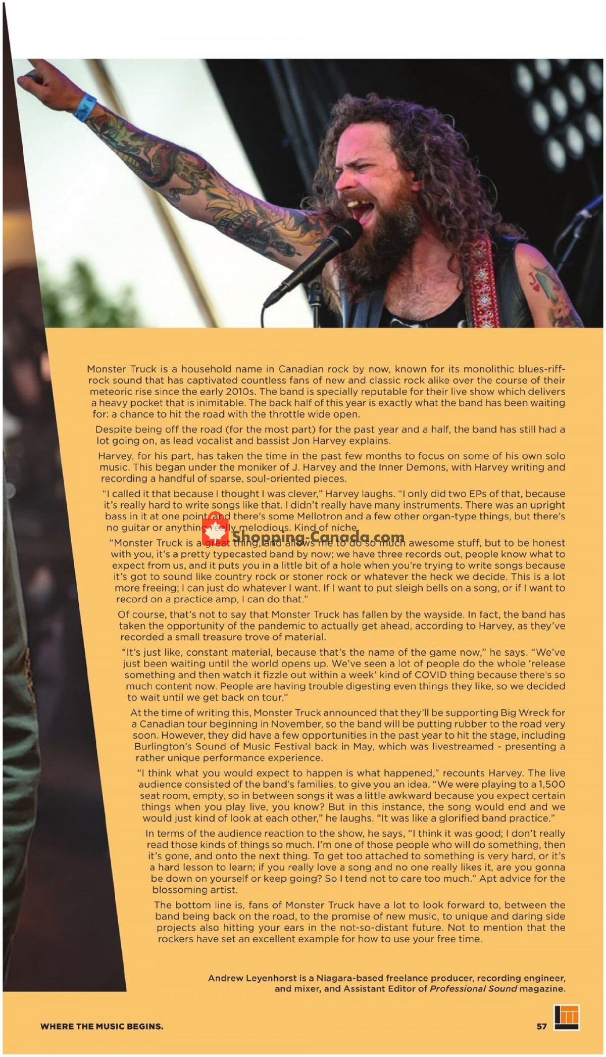 Long & McQuade flyer from Friday October 8, 2021 to Sunday July 31, 2022 - page 57