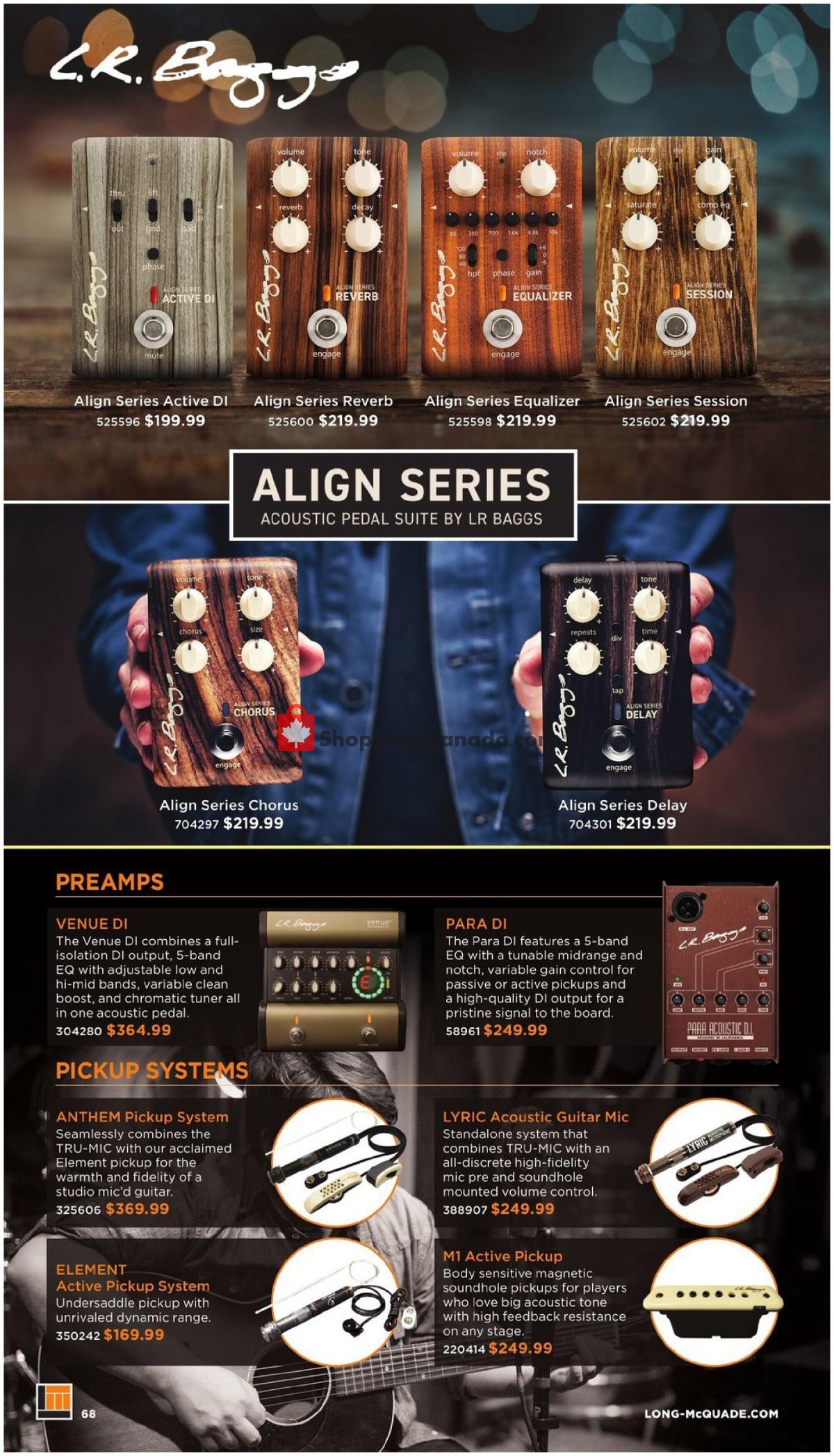 Long & McQuade flyer from Friday October 8, 2021 to Sunday July 31, 2022 - page 68