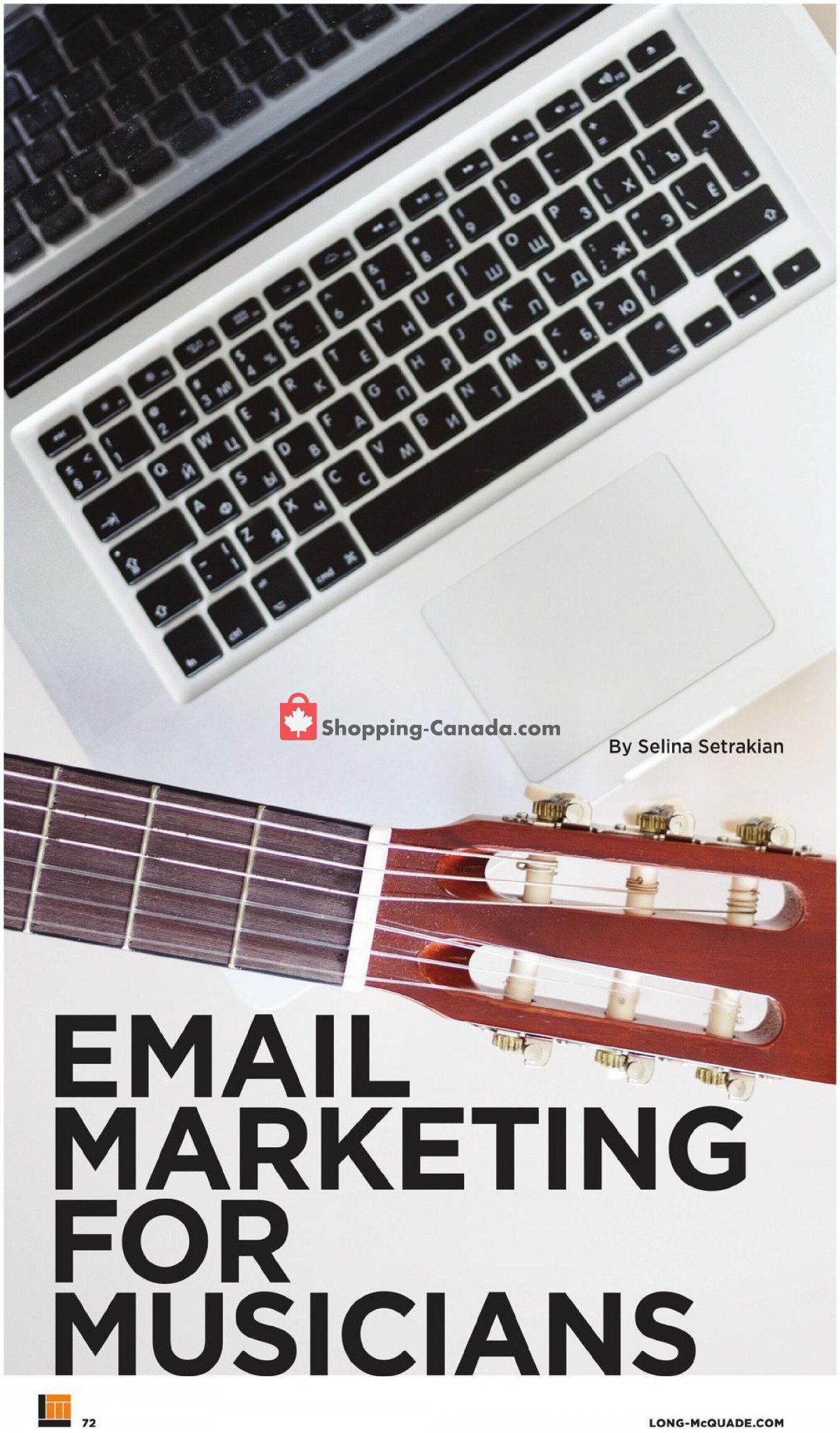 Long & McQuade flyer from Friday October 8, 2021 to Sunday July 31, 2022 - page 72