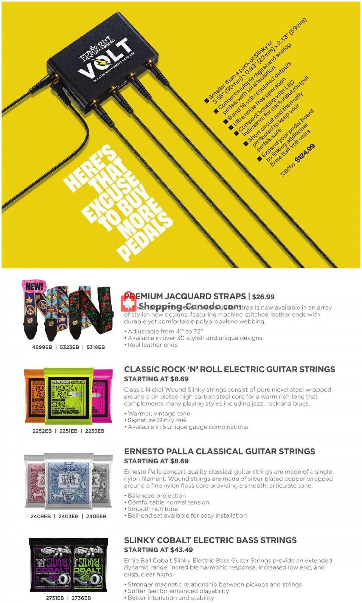 Long & McQuade flyer from Friday October 8, 2021 to Sunday July 31, 2022 - page 75