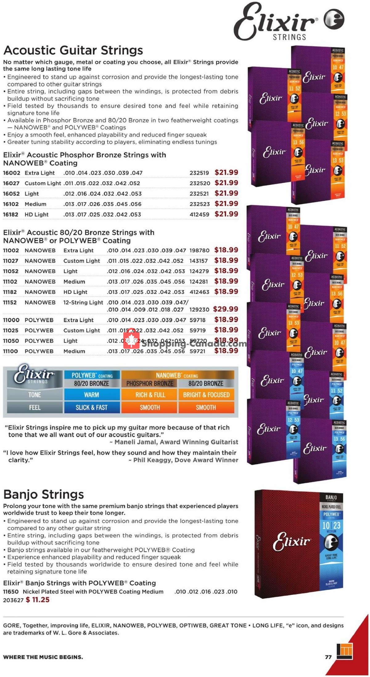 Long & McQuade flyer from Friday October 8, 2021 to Sunday July 31, 2022 - page 77