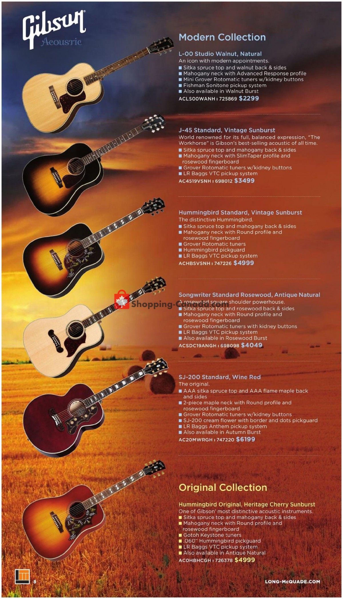 Long & McQuade flyer from Friday October 8, 2021 to Sunday July 31, 2022 - page 8