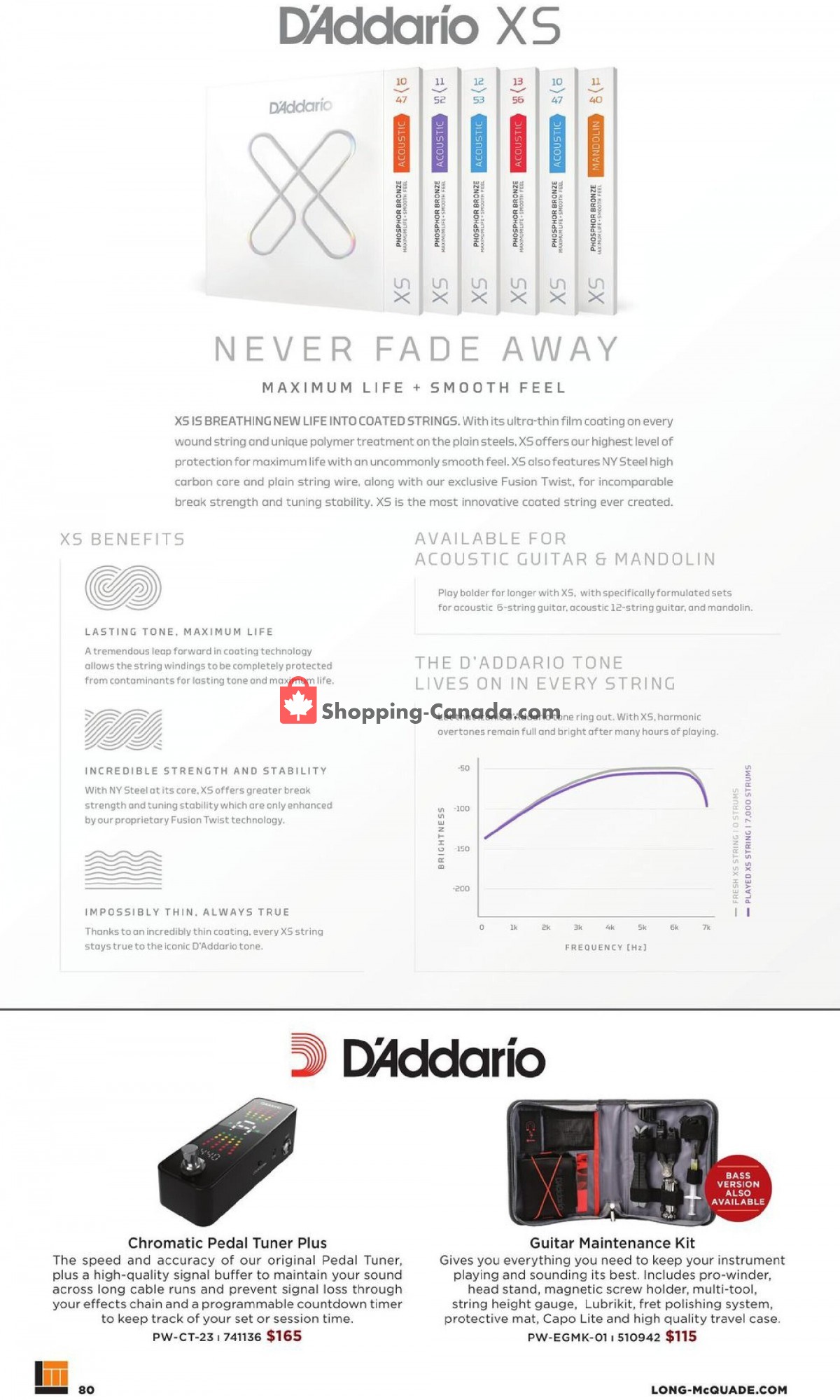 Long & McQuade flyer from Friday October 8, 2021 to Sunday July 31, 2022 - page 80