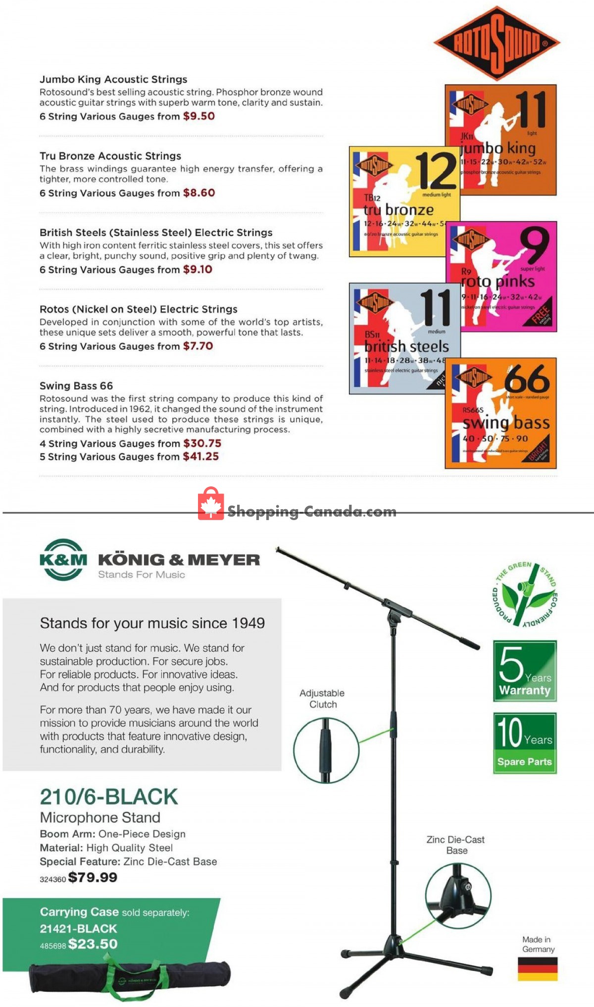 Long & McQuade flyer from Friday October 8, 2021 to Sunday July 31, 2022 - page 81