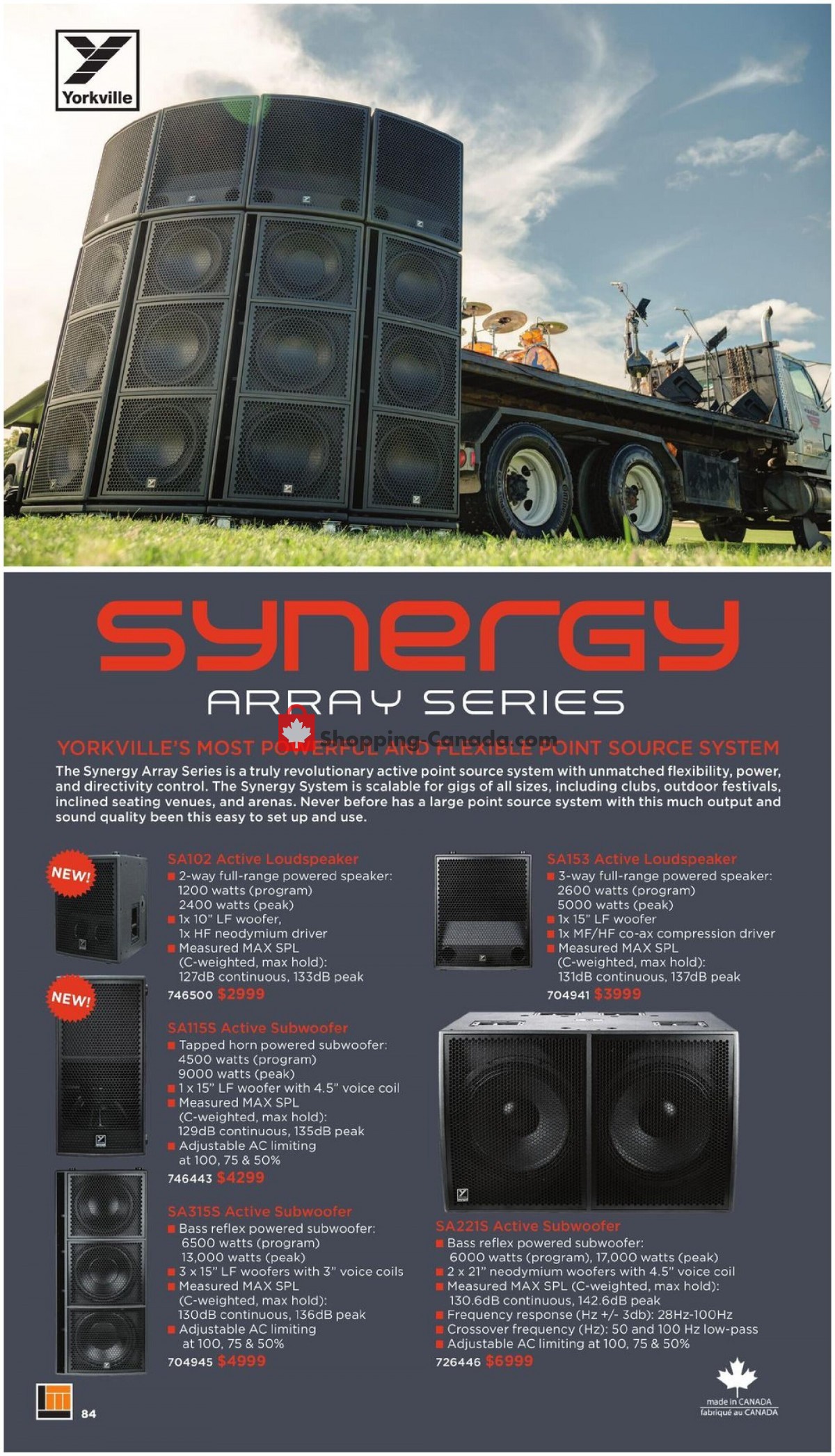 Long & McQuade flyer from Friday October 8, 2021 to Sunday July 31, 2022 - page 84