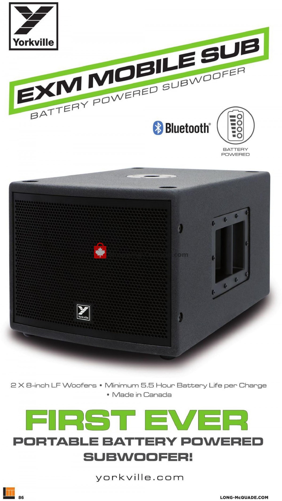 Long & McQuade flyer from Friday October 8, 2021 to Sunday July 31, 2022 - page 86