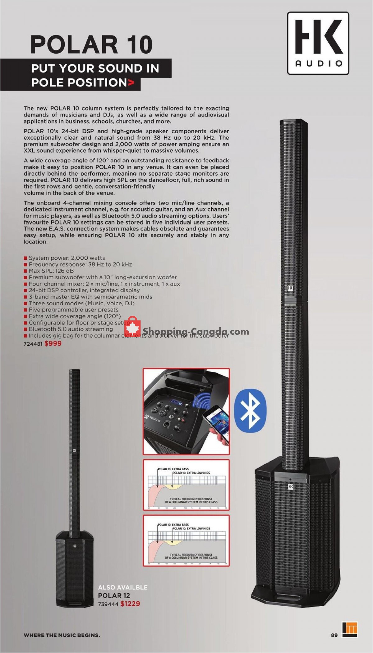 Long & McQuade flyer from Friday October 8, 2021 to Sunday July 31, 2022 - page 89