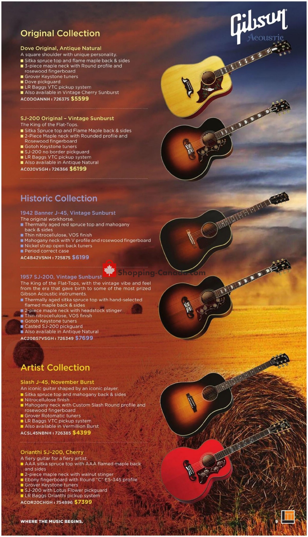 Long & McQuade flyer from Friday October 8, 2021 to Sunday July 31, 2022 - page 9