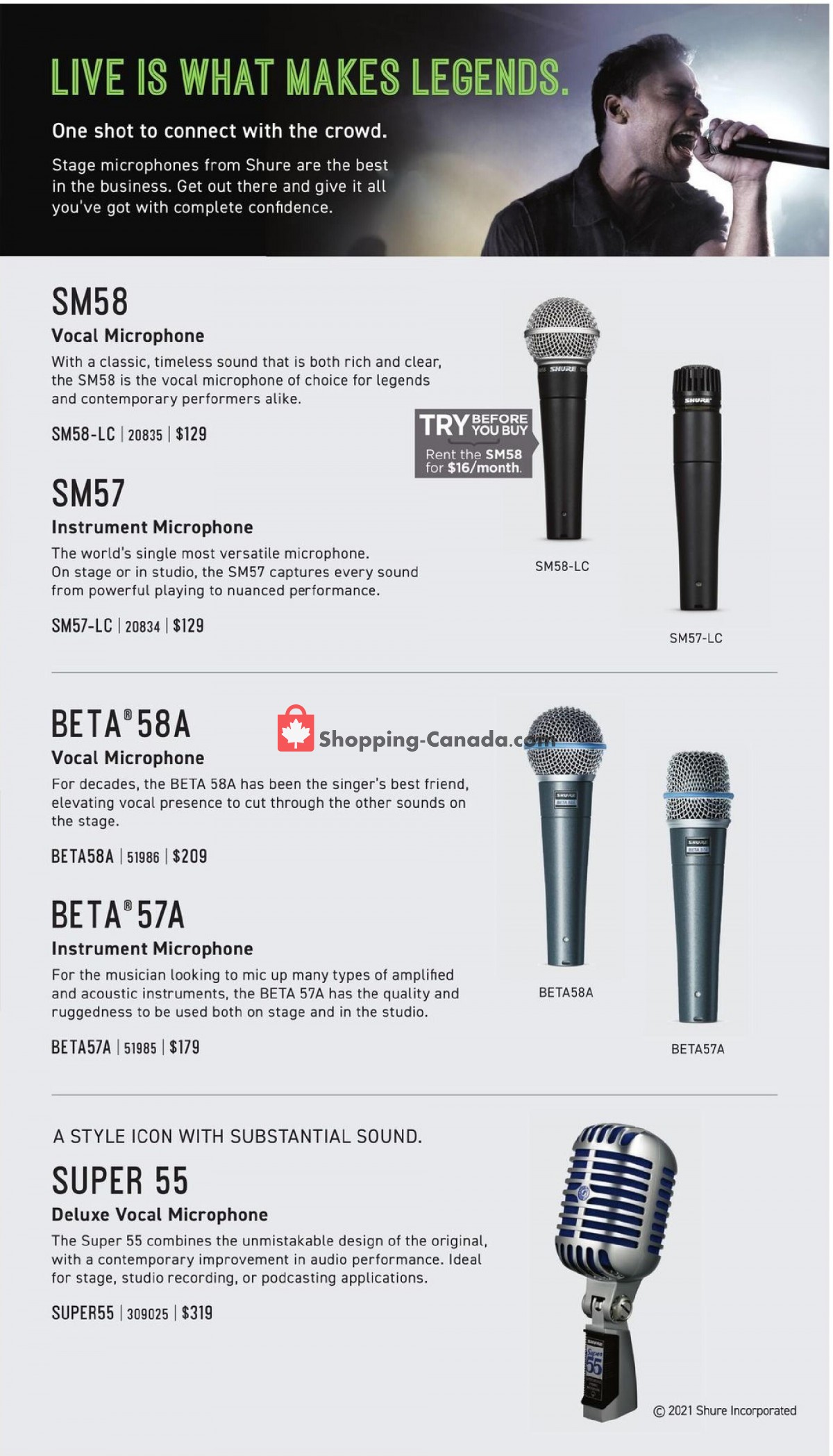 Long & McQuade flyer from Friday October 8, 2021 to Sunday July 31, 2022 - page 95