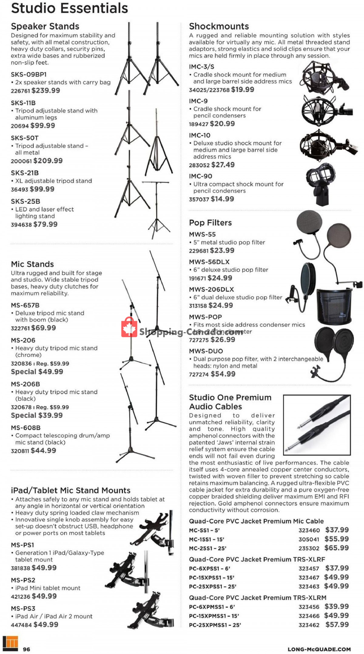 Long & McQuade flyer from Friday October 8, 2021 to Sunday July 31, 2022 - page 96
