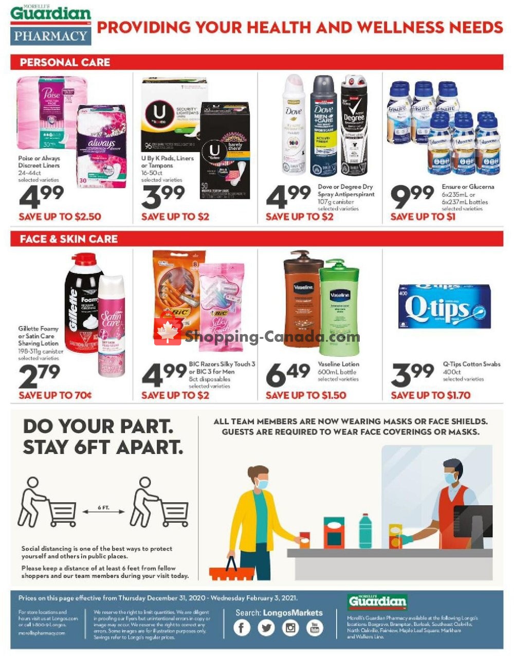 Longo’s flyer from Thursday December 31, 2020 to Wednesday February 3, 2021 - page 2
