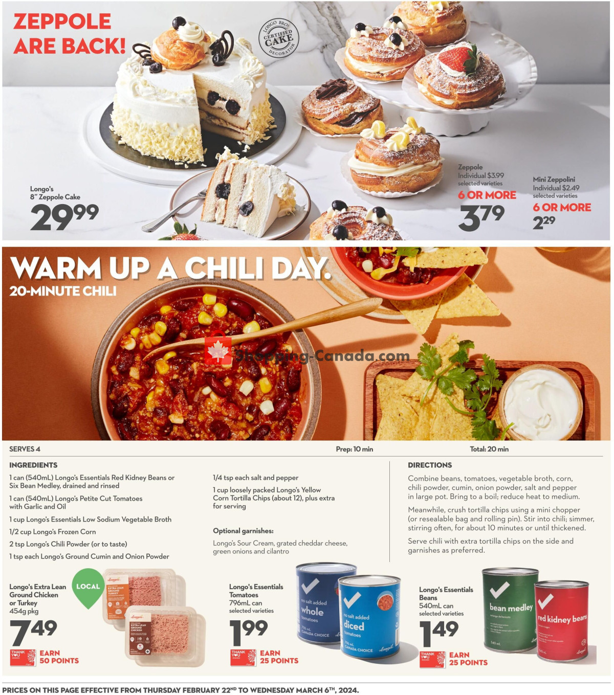 Longo’s flyer from Thursday February 22, 2024 to Wednesday February 28, 2024 - page 10