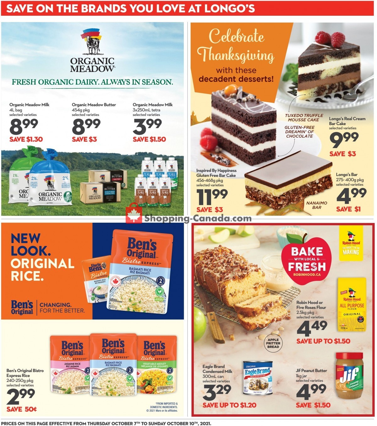 Longo’s flyer from Thursday October 7, 2021 to Sunday October 10, 2021 - page 20