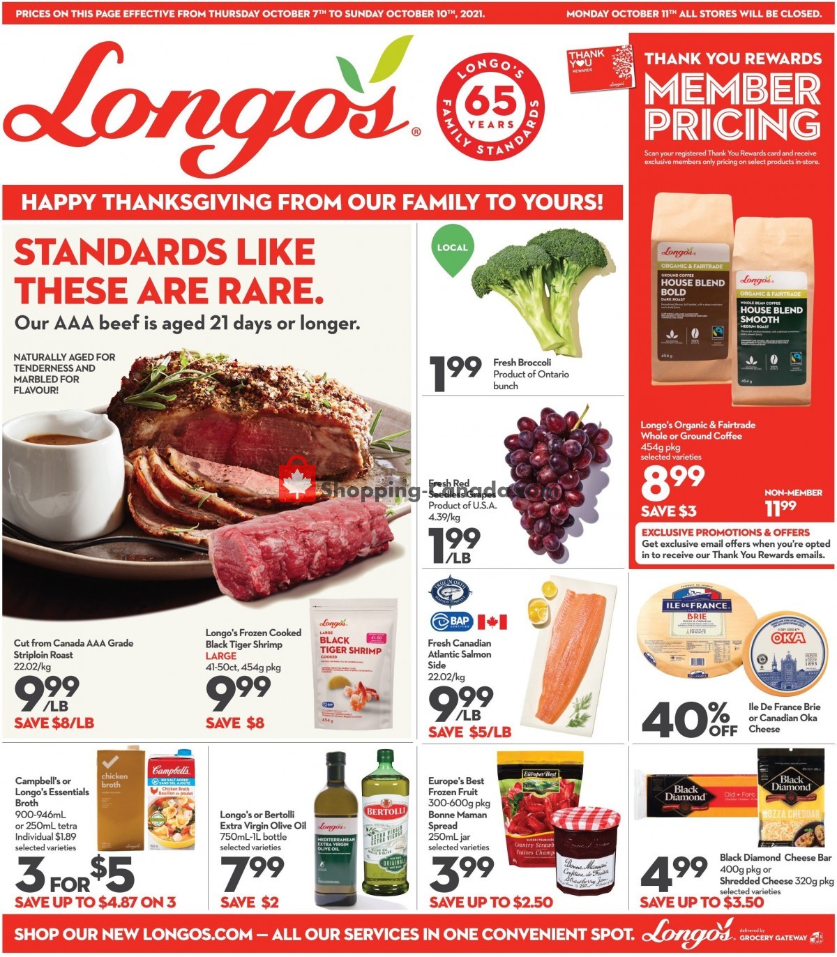 Longo’s flyer from Thursday October 7, 2021 to Sunday October 10, 2021 - page 3