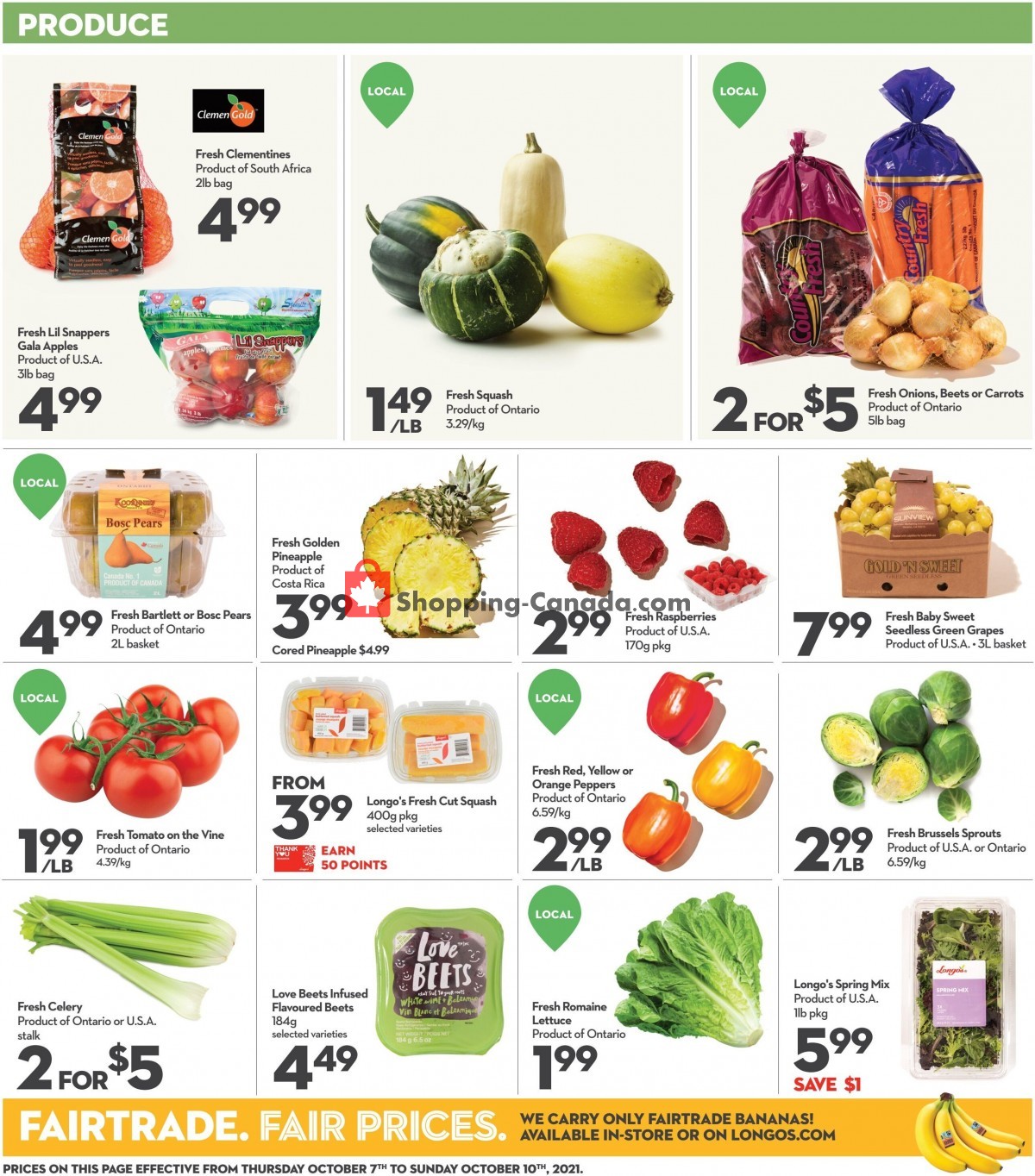 Longo’s flyer from Thursday October 7, 2021 to Sunday October 10, 2021 - page 7