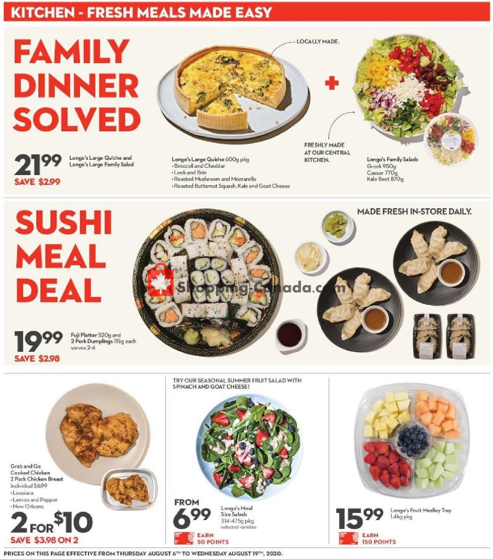 Longo’s flyer from Thursday August 6, 2020 to Wednesday August 19, 2020 - page 10