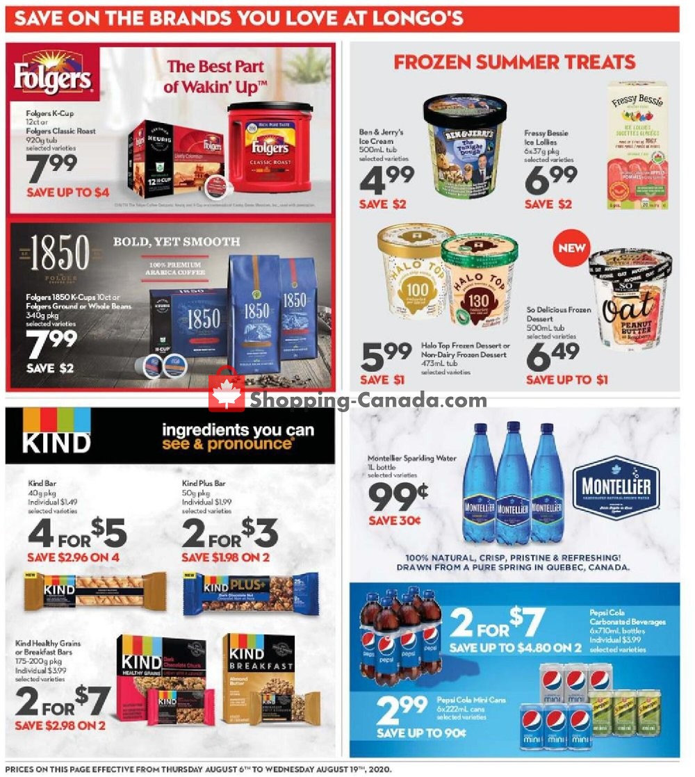 Longo’s flyer from Thursday August 6, 2020 to Wednesday August 19, 2020 - page 15