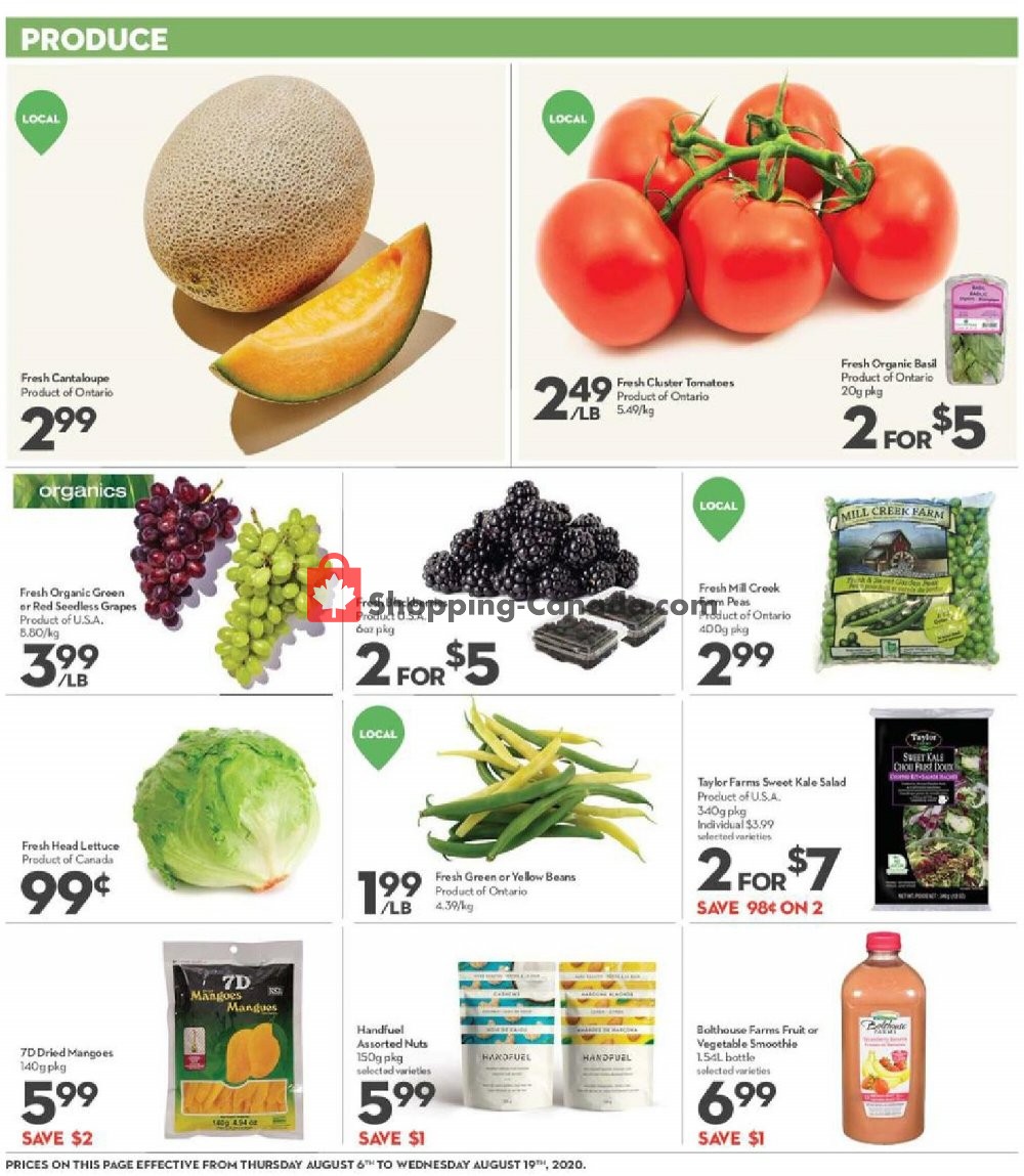 Longo’s flyer from Thursday August 6, 2020 to Wednesday August 19, 2020 - page 7