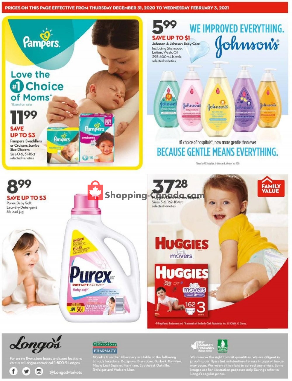 Longo’s flyer from Thursday December 31, 2020 to Wednesday February 3, 2021 - page 2
