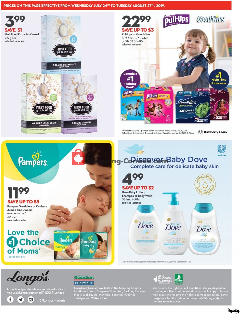 Longo’s flyer from Wednesday July 24, 2019 to Tuesday August 27, 2019 - page 2