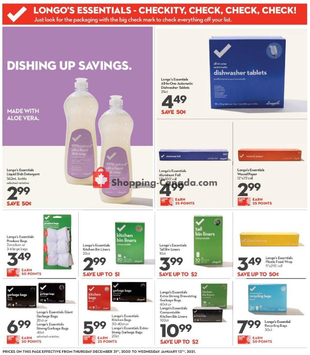 Longo’s flyer from Thursday December 31, 2020 to Wednesday January 13, 2021 - page 11