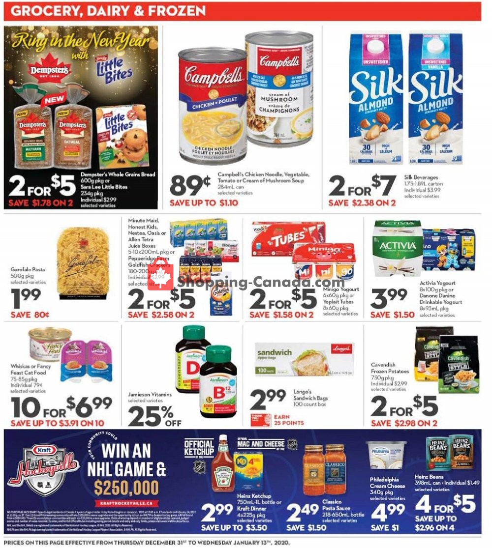 Longo’s flyer from Thursday December 31, 2020 to Wednesday January 13, 2021 - page 12