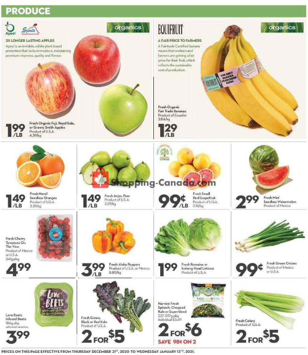 Longo’s flyer from Thursday December 31, 2020 to Wednesday January 13, 2021 - page 4