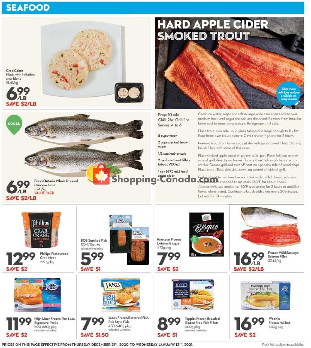 Longo’s flyer from Thursday December 31, 2020 to Wednesday January 13, 2021 - page 7