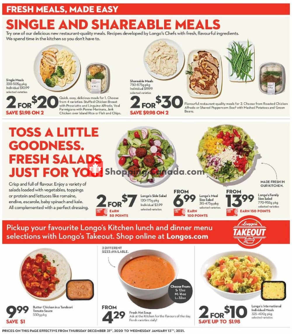 Longo’s flyer from Thursday December 31, 2020 to Wednesday January 13, 2021 - page 9
