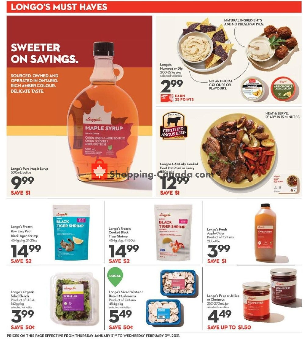 Longo’s flyer from Thursday January 21, 2021 to Wednesday February 3, 2021 - page 11