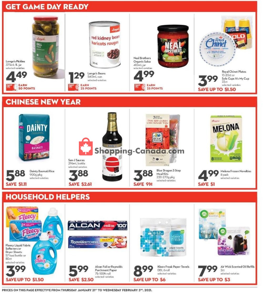 Longo’s flyer from Thursday January 21, 2021 to Wednesday February 3, 2021 - page 18