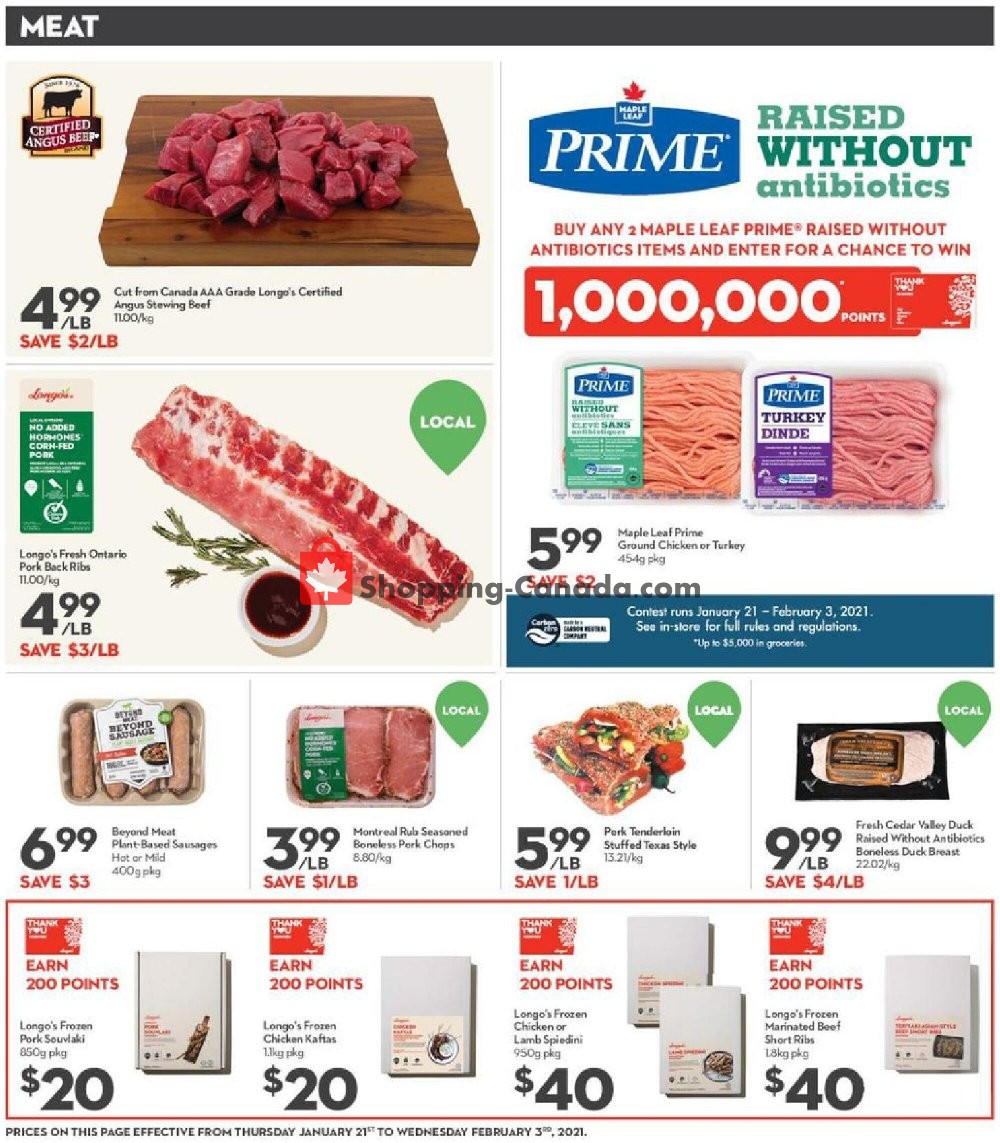Longo’s flyer from Thursday January 21, 2021 to Wednesday February 3, 2021 - page 6
