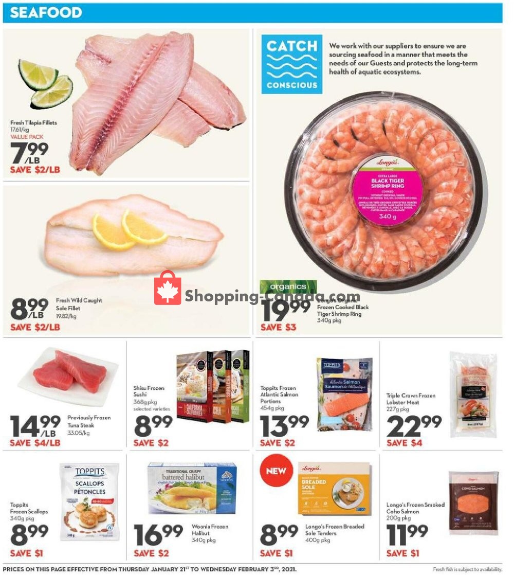 Longo’s flyer from Thursday January 21, 2021 to Wednesday February 3, 2021 - page 7