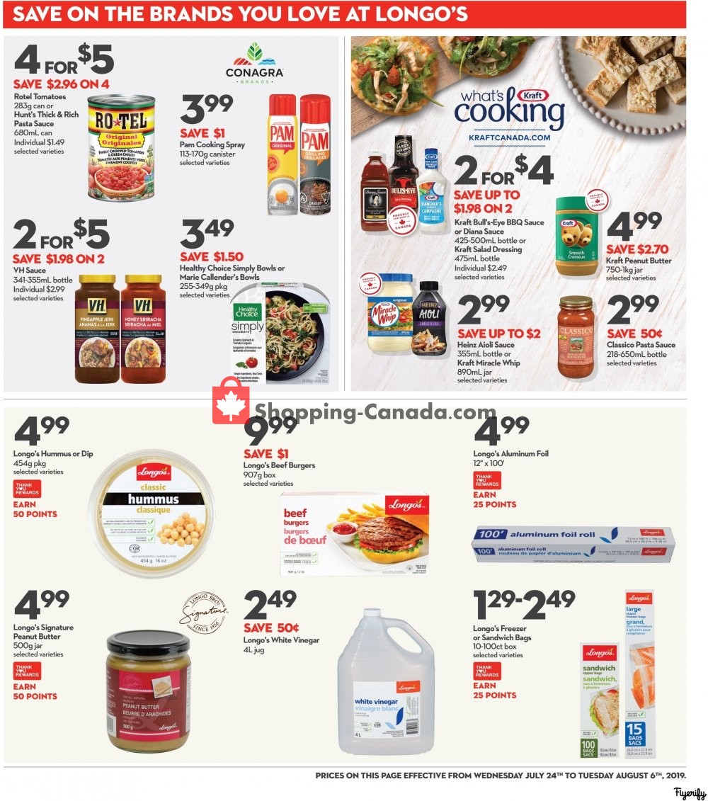 Longo’s flyer from Wednesday July 24, 2019 to Tuesday August 6, 2019 - page 11