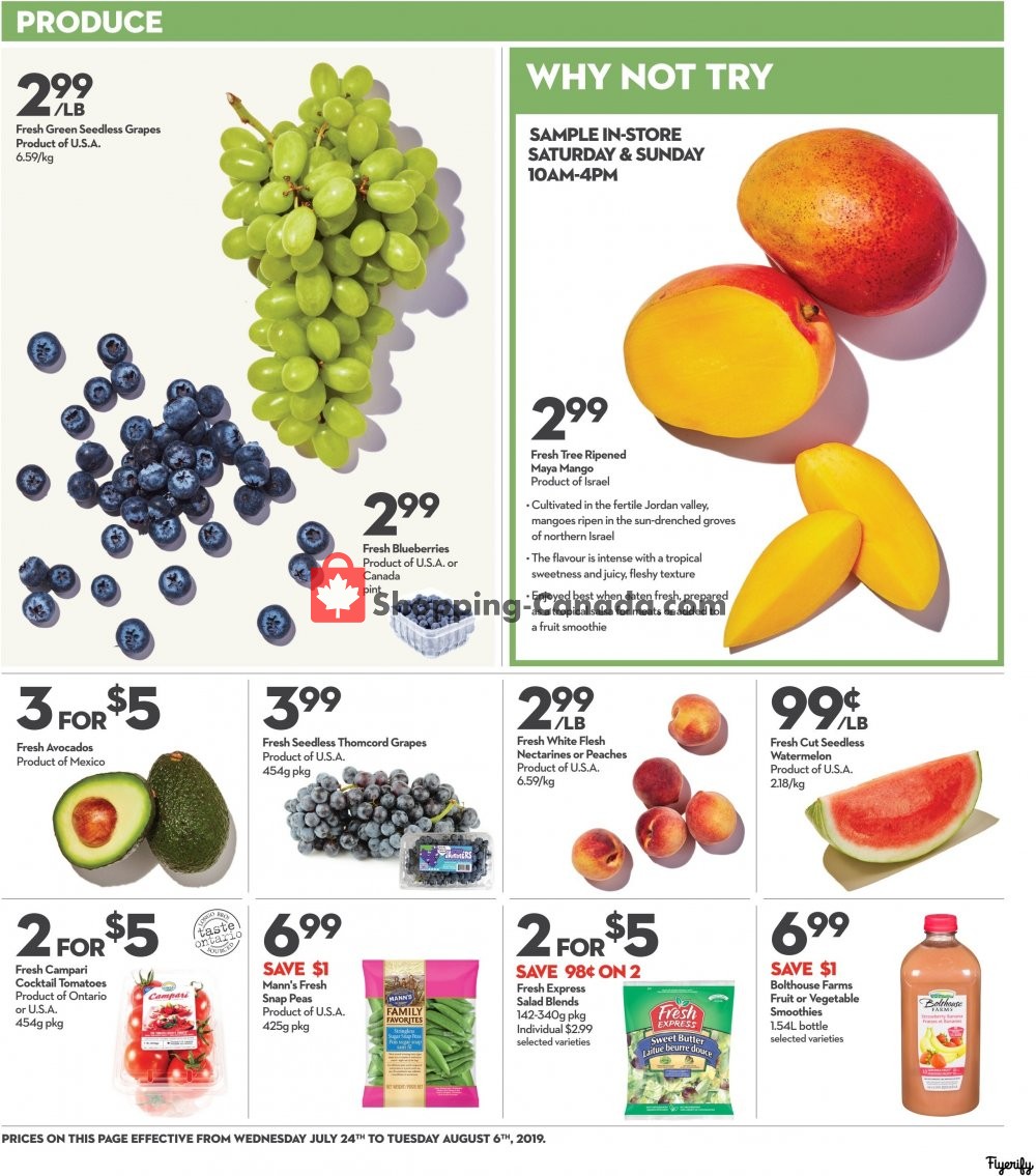 Longo’s flyer from Wednesday July 24, 2019 to Tuesday August 6, 2019 - page 2